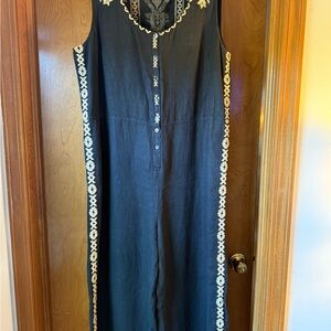 Johnny Was Halter Jumpsuit